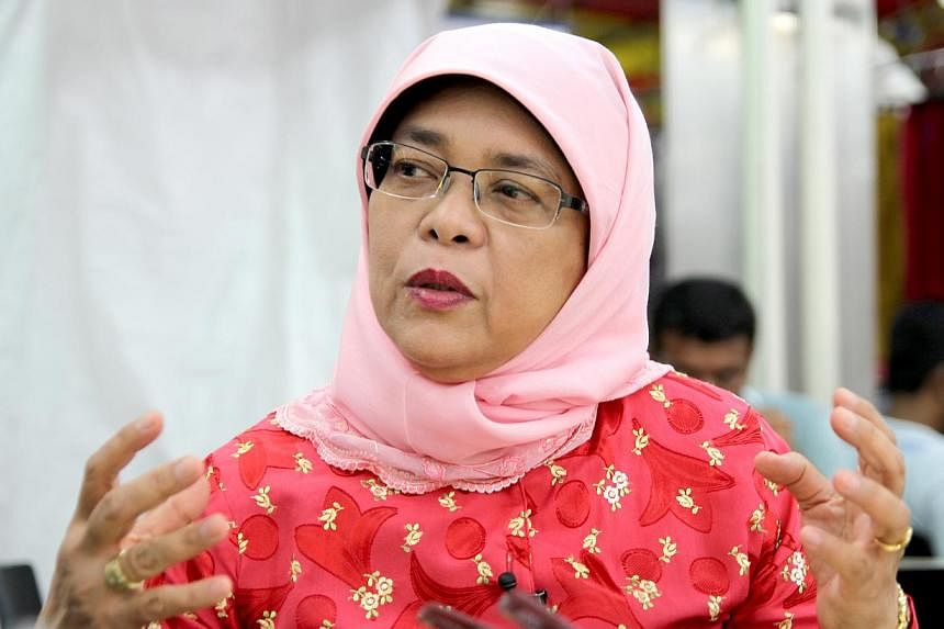 Speaker of Parliament Halimah Yacob, who is also the chairman of the Pioneer Generation Joint Committee, has offered to take the lead in efforts to explain the HDB lease buyback scheme to the Malay/Muslim community. -- ST PHOTO:&nbsp;KEMBURAJU THANGA