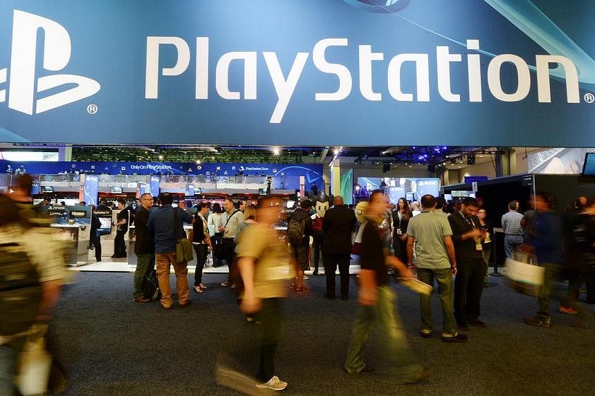 Sony Corp's PlayStation Network was back online on Monday following a cyber attack that took it down over the weekend, which coincided with a bomb scare on a US commercial flight carrying a top Sony executive. -- PHOTO: REUTERS