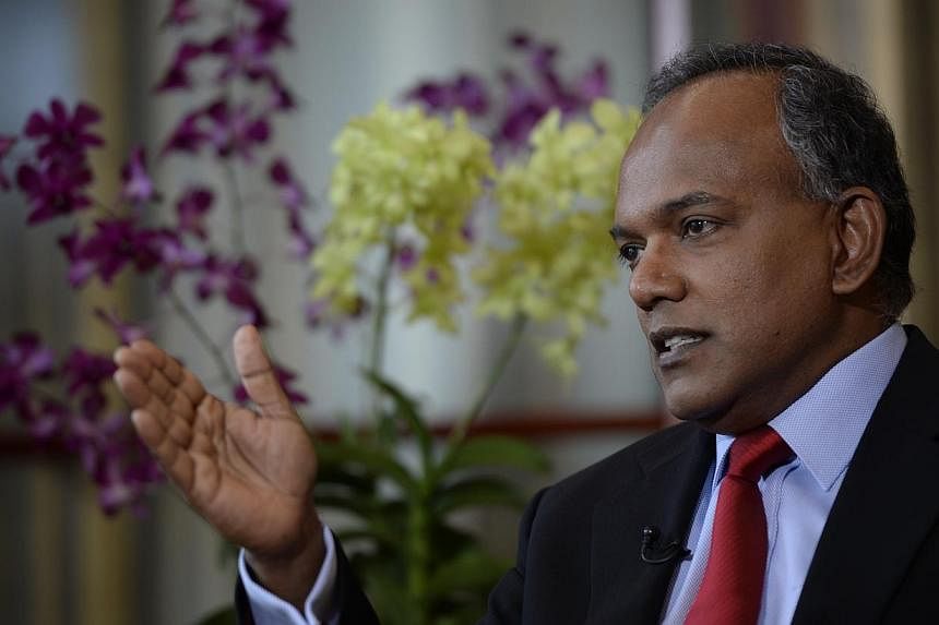 There are few murders in Singapore, and the rate of solving such crimes here is also "very high", said Law Minister K Shanmugam in a Facebook post on Wednesday. -- PHOTO: ST FILE