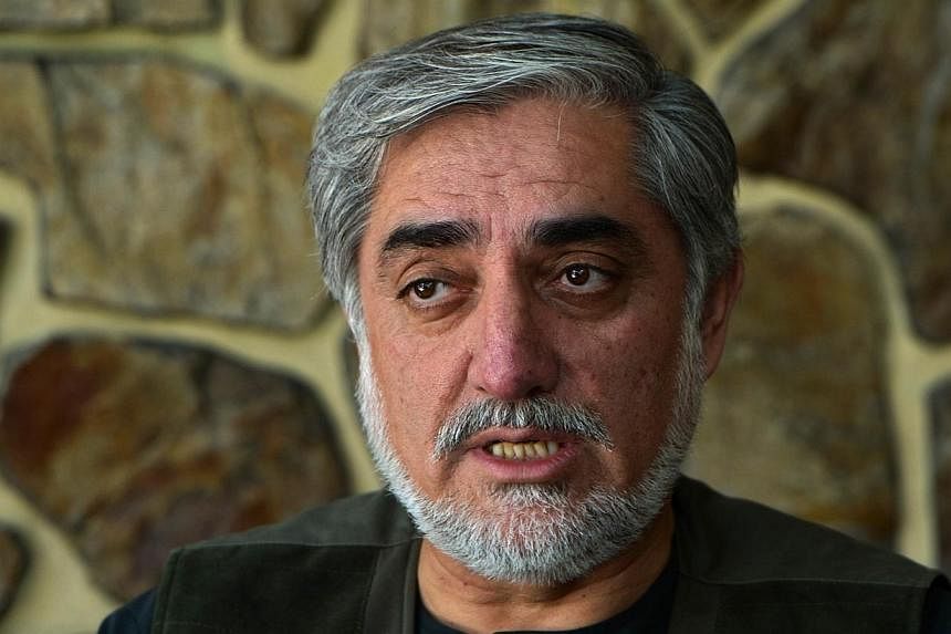 Afghanistan's fraud-hit election teetered on the brink of collapse Wednesday, Aug 27, 2014, as Abdullah Abdullah,&nbsp;one of the two candidates, boycotted the UN-supervised vote audit set up to end a prolonged dispute over the rightful winner. -- PH