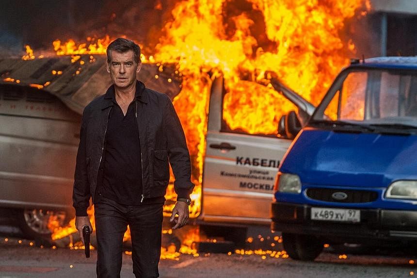 Actor Pierce Brosnan plays a spy very different from James Bond. -- PHOTO: SHAW ORGANISATION