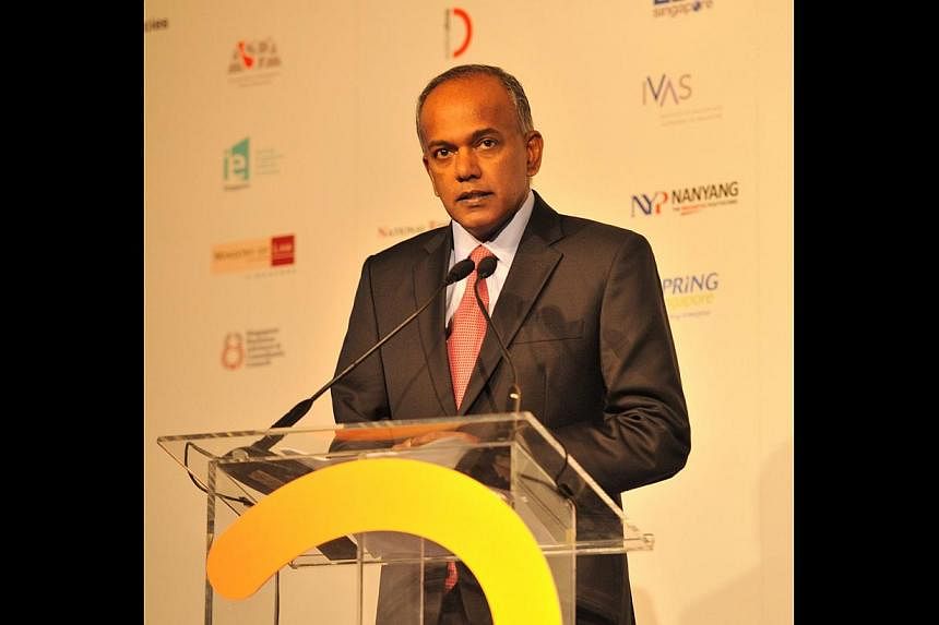 Mr Shanmugam announced the launch of a new unit to help businesses unlock the value of innovations at the opening of the IP Week @ SG at Marina Bay Sands.