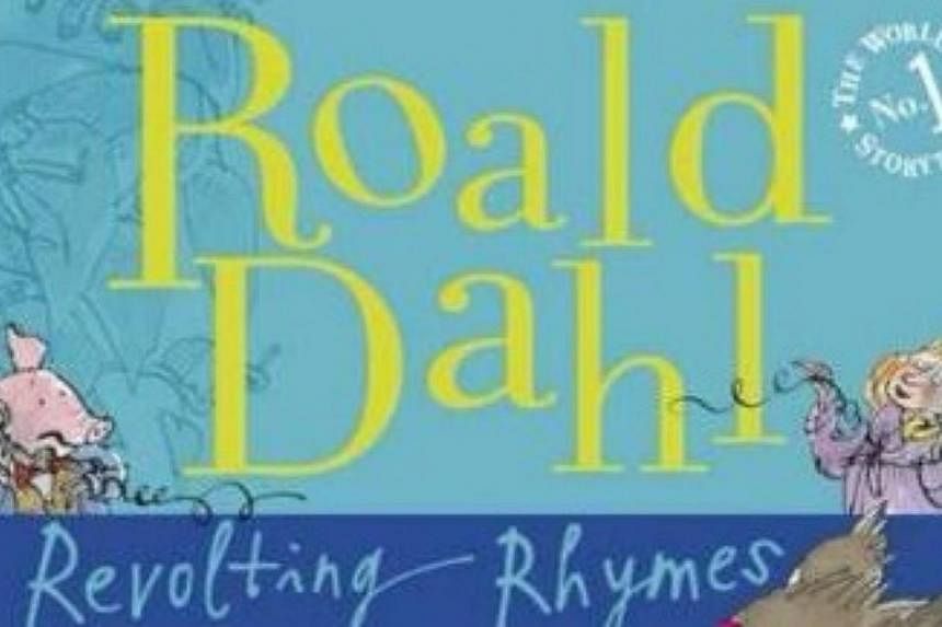An Australian supermarket which withdrew Roald Dahl's "Revolting Rhymes" because of the word "slut" faced a revolt on Friday with some shoppers calling for it to be put back on the shelves. -- PHOTO: TWITTER
