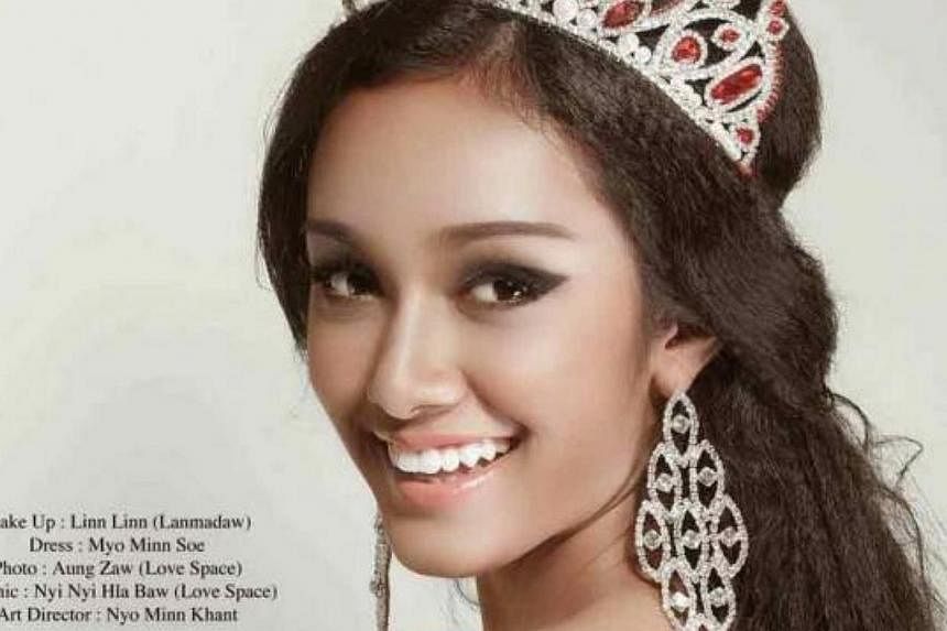 A Myanmar beauty queen dethroned for alleged misconduct has absconded with her crown and free breast implants, the organiser said Friday. --&nbsp;PHOTO: THE NATION/ASIA NEWS NETWORK