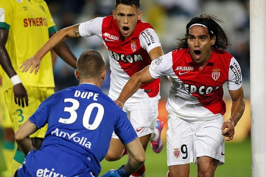 Manchester United have agreed a sensational deal to sign Colombia striker Radamel Falcao on a season-long loan from Monaco, according to widespread British media reports on Monday. -- PHOTO: REUTERS