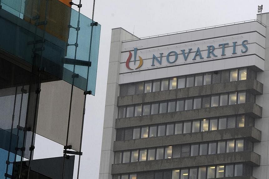 The Novartis AG headquarters stand in Basel, Switzerland, on Aug 12, 2010. -- PHOTO: BLOOMBERG&nbsp;
