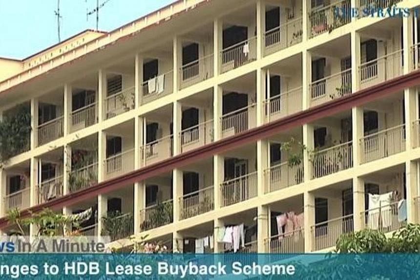 In today's The Straits Times News In A Minute video, we look at how more elderly flat owners will be able to sell part of their lease back to the Government for retirement income, among other issues.