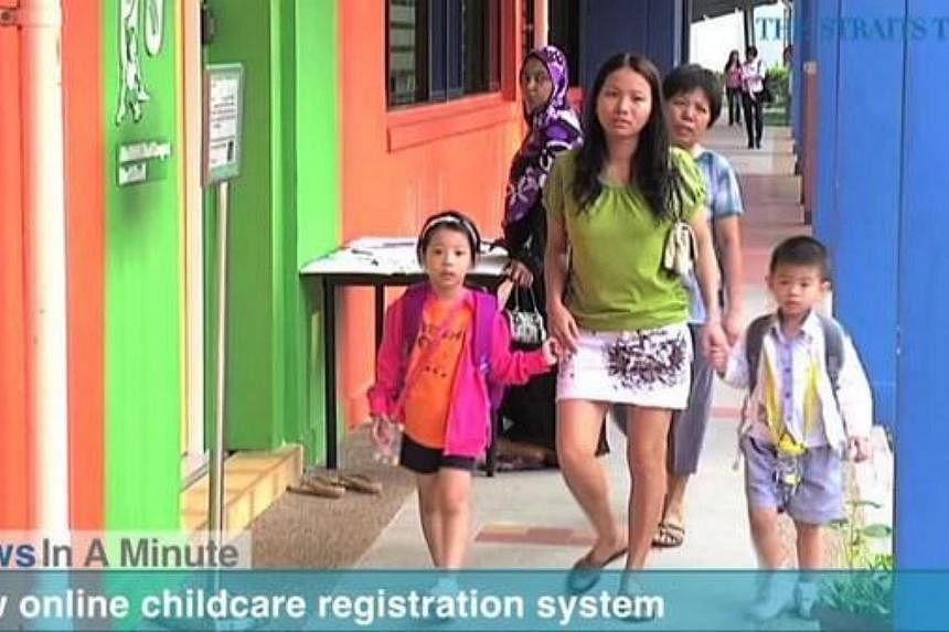 In today's The Straits Times News In A Minute video, we look at how parents can now register their children for childcare online via a new online registration portal, Child Care Link.