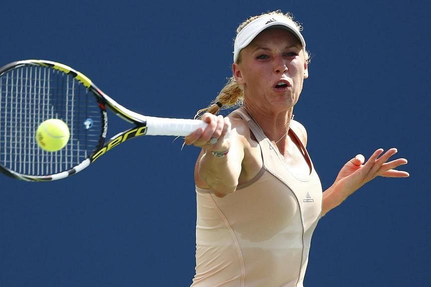 Tennis Wozniacki Reaches Us Open Final As Ailing Peng Quits In Tears The Straits Times