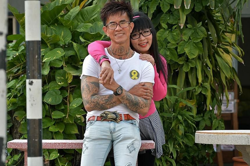 Ms Lilian Loo encouraged Mr Jonathan Tan, who spent 11 years in jail for robbery and drug offences, to turn over a new leaf. They will tie the knot in November.