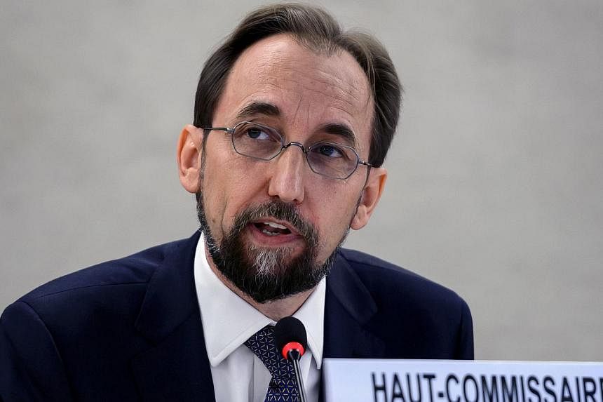 The jihadist militants who have seized large swaths of Iraq and Syria are intent upon creating "a house of blood", the United Nations' new human rights chief,&nbsp;Zeid Ra'ad al-Hussein of Jordan,&nbsp;said on Monday. -- PHOTO: AFP