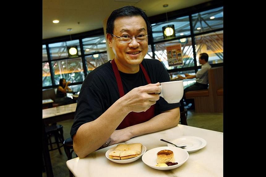 Good Morning Nanyang Cafe’s flagship outlet at Telok Ayer Hong Lim Green Community Centre. Owner Byron Shoh (above) will continue to offer his signature kaya at Food Glossary, which is expected to open in November. -- PHOTO: ST FILE