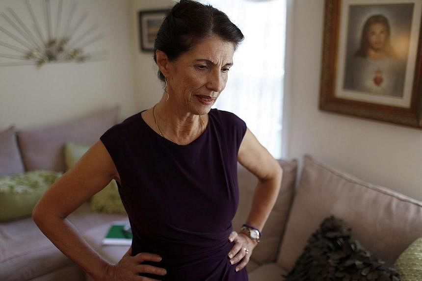 Diane Foley, mother of James Foley, pauses for a moment during an interview at her home on Aug 24, 2014, in Rochester, New Hampshire.&nbsp;The mother of executed United States reporter James Foley said she felt her son's case was an "annoyance" to th