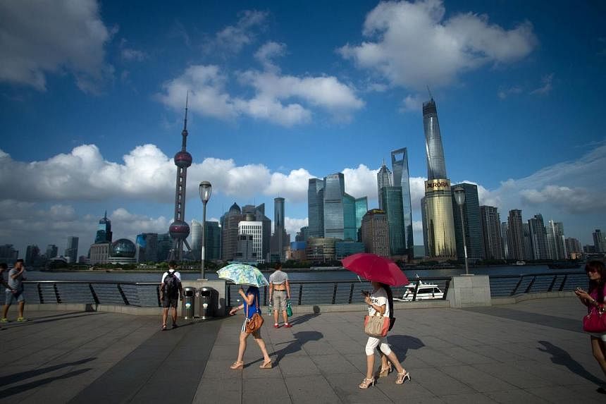 Nearly half of China's super-wealthy individuals are considering leaving the country, a survey said Monday, with most citing better overseas educational and employment opportunities for their children. -- PHOTO: AFP