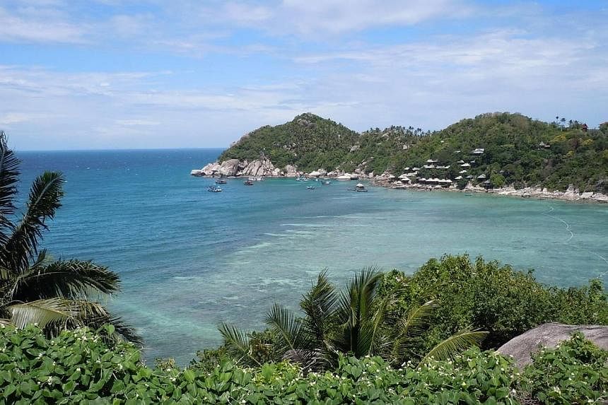 The naked bodies of two British tourists were found on a Thai beach on Monday, the police said, sparking a murder probe on the popular resort island of Koh Tao. -- PHOTO: ST FILE