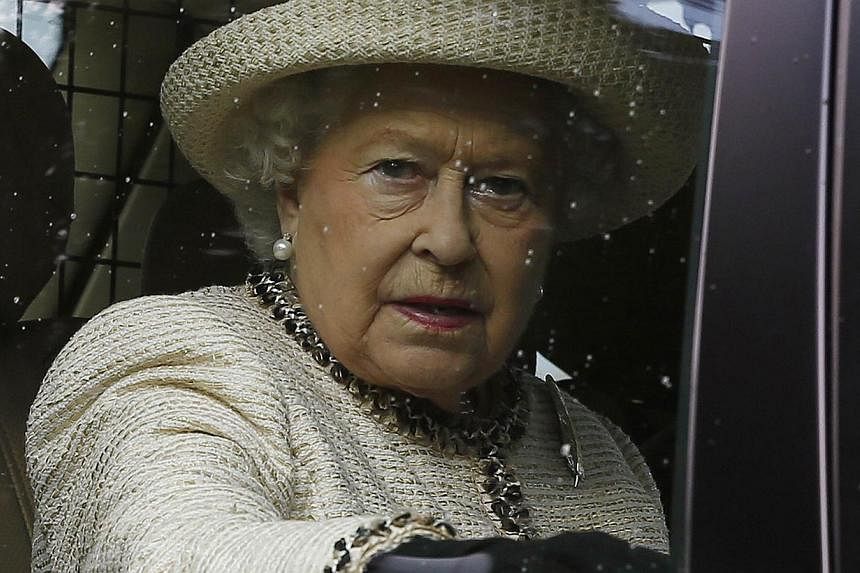 "I hope people will think very carefully about the future," The Times newspaper reported Queen Elizabeth II as saying. -- PHOTO: REUTERS