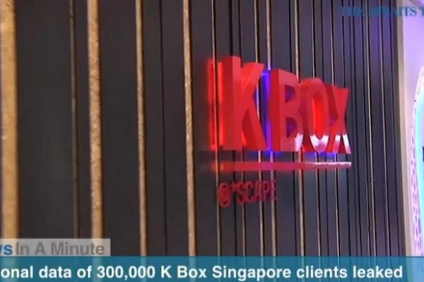 In today's News In A Minute, we look at the personal data of over 300,000 customers of karaoke chain K Box being leaked online.&nbsp;-- SCREENGRAB FROM RAZORTV VIDEO