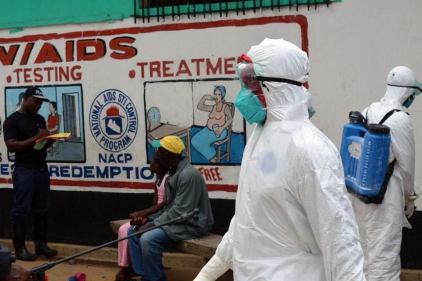 The World Bank warned Wednesday that the deadly Ebola epidemic could be an unmitigated disaster for West African economies, and called for quick action to halt its spread. -- PHOTO: AFP