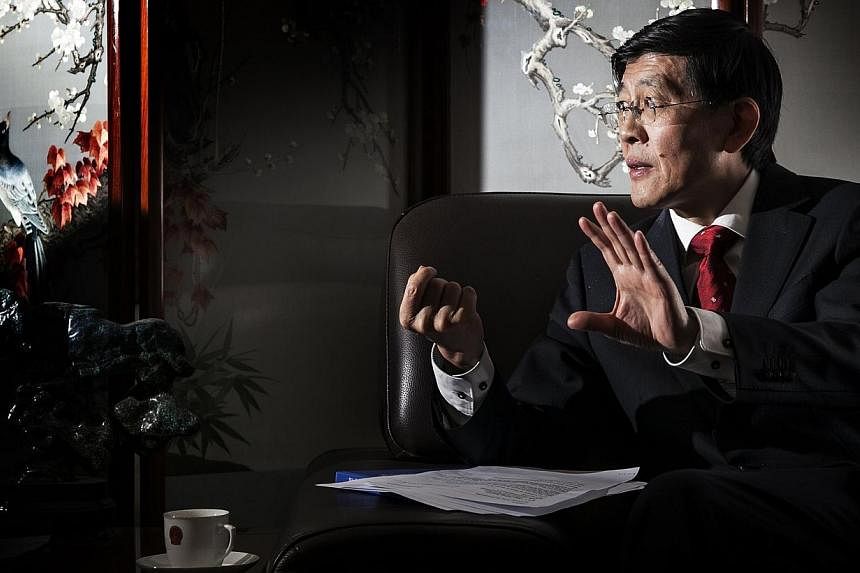 Chinese ambassador to Iceland Ma Jisheng speaks during an interview in his residence in Reykjavik. China's Foreign Ministry refused to say on Sept 17, 2014 where its ambassador to Iceland was or who was even representing Beijing in the country, follo