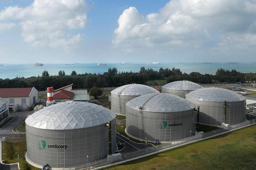 The NEWater Plant in Changi. -- PHOTO:&nbsp;SEMBCORP