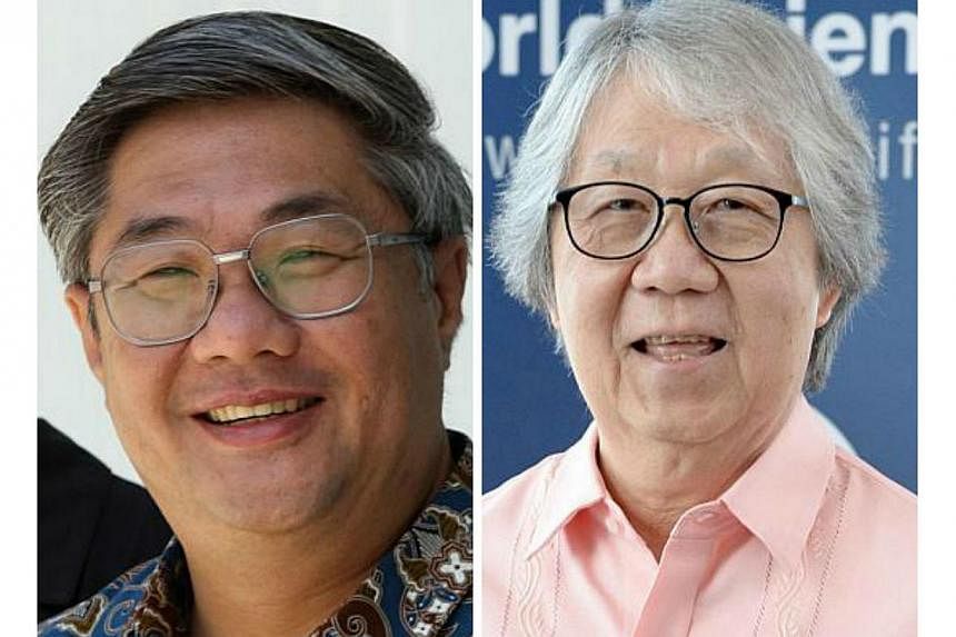 Prof Woon (left) is in favour of repealing the law because of an existing "constitutional problem", but Prof Koh notes potential political pushback. -- PHOTO: ST FILE