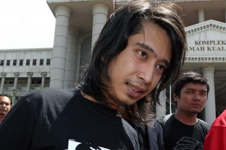 A Malaysian court convicted a prominent student activist of sedition Friday and sentenced him to a year in prison in a ruling swiftly denounced by rights groups as part of a "sustained assault" by the government on free expression. -- PHOTO: THE STAR