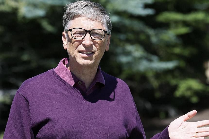 Billionaire philanthropist Bill Gates, seen here in July, said on Thursday that progress is being made on developing a "next-generation" ultra-thin, skin-like condom that could offer better sexual pleasure, help population control and be financed by 