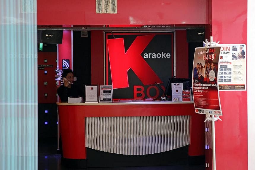 An outlet of Karaoke entertainment operator K Box Singapore at Broadway Plaza in Ang Mo Kio.&nbsp;Troubled karaoke bar chain K Box, which suffered one of the biggest data breaches here, said that it has removed 80 per cent of the links leading to its