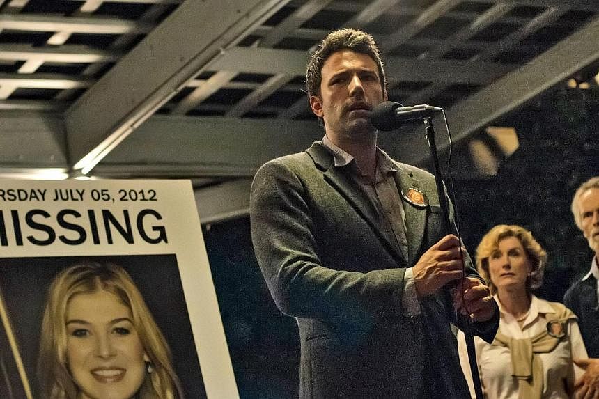 Cinema still: Gone Girl starring Ben Affleck. Affleck said he will be in a "brief" full-frontal nude shot in the film Gone Girl, which hits theatres in the United States on Friday. -- PHOTO:&nbsp;TWENTIETH CENTURY FOX