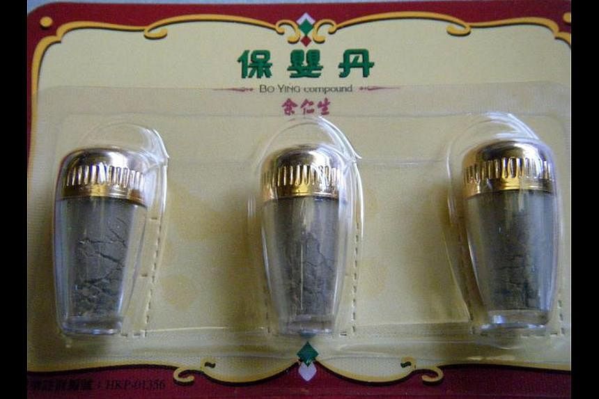 The Eu Yan Sang Bo Ying Compound manufactured by Eu Yan Sang (Hong Kong) was flagged by the FDA for containing excessive lead.