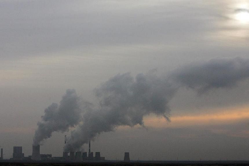 A temperature goal set by almost 200 governments as the limit for global warming is a poor guide to the planet's health and should be ditched, a study published in the journal Nature said on Wednesday, Sept 1, 2014. -- PHOTO: AFP