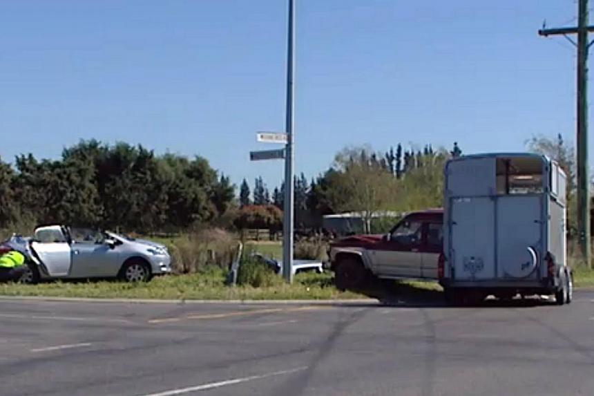 Five SIA crew hurt in New Zealand car crash The Straits Times