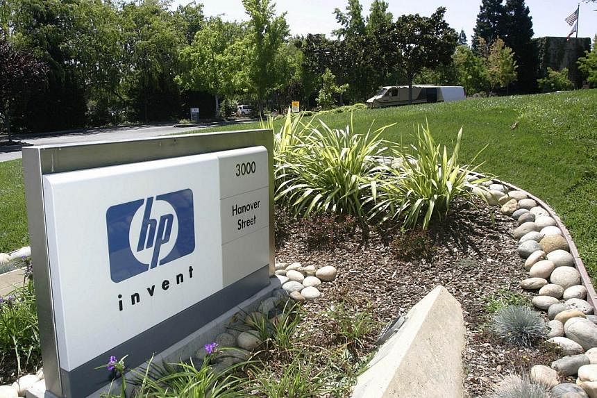 Founded by Bill Hewlett and Dave Packard in a Palo Alto, California garage in 1939, HP was one of the companies that shaped Silicon Valley and the PC revolution. -- PHOTO: AFP