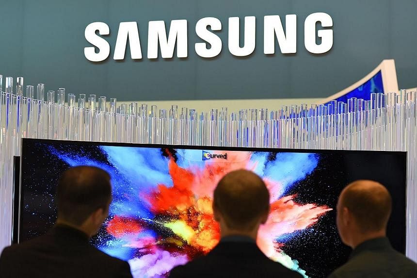 Samsung Electronics said on Monday that it will invest 15.6 trillion won (S$18.7 billion) to build a new semiconductor production facility in South Korea. -- PHOTO: AFP