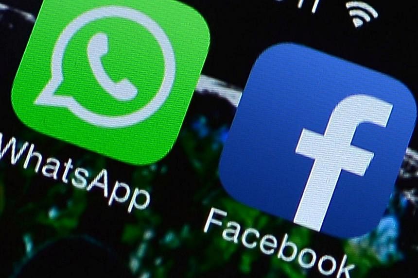 Facebook Inc closed its acquisition of mobile messaging service WhatsApp on Monday, with the final price tag rising an additional US$3 billion to roughly US$22 billion (S$28 billion). -- PHOTO: AFP