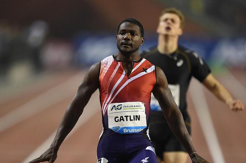 American Justin Gatlin wins the Men's 200m during the Memorial Van Damme athletics Diamond League meeting in Brussels, Sept 5, 2014.&nbsp;To athletics fans around the world wondering just how double-doper Justin Gatlin could be shortlisted for the IA