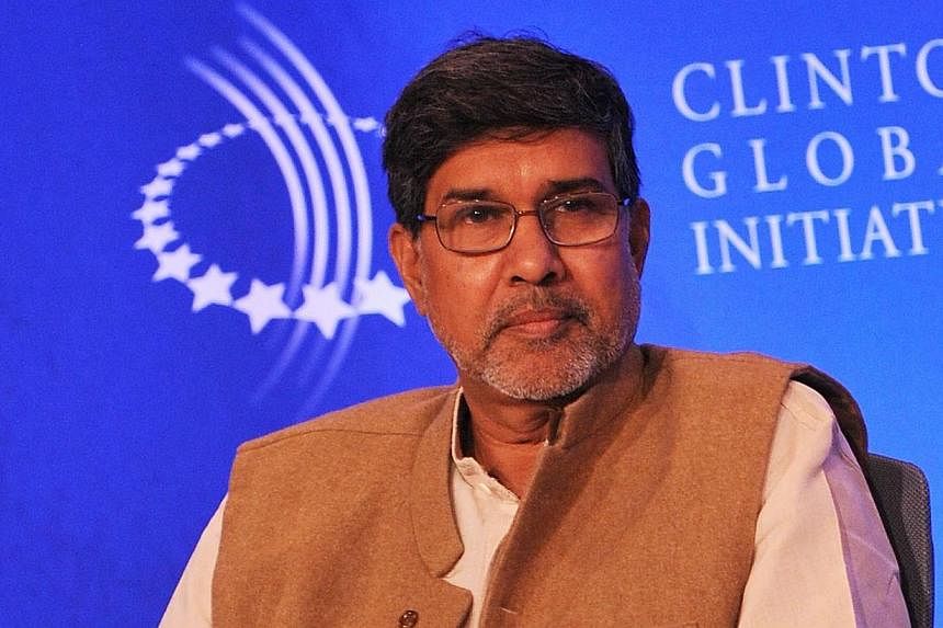 Mr Kailash Satyarthi attends a human trafficking special session during the 2009 Clinton Global Initiative at the Sheraton New York Hotel &amp; Towers. The Twitter following of India's Satyarthi began jumping exponentially and his website appeared to