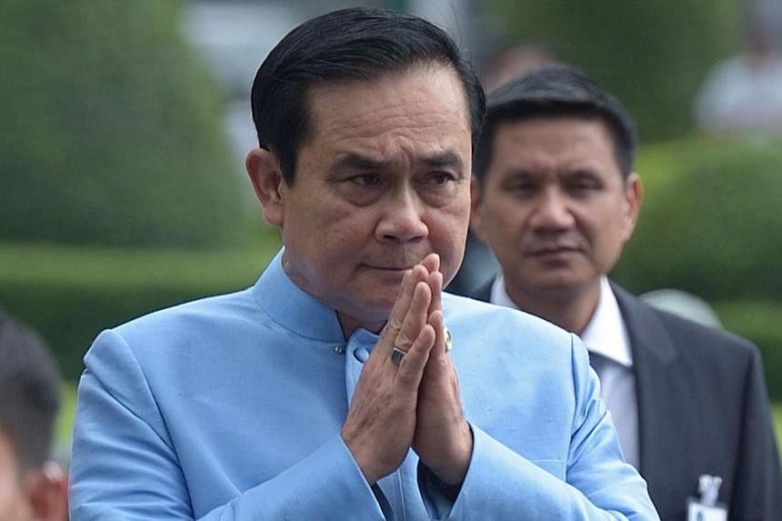 Thailand's Prime Minister Prayuth Chan-ocha.&nbsp;-- PHOTO: AFP