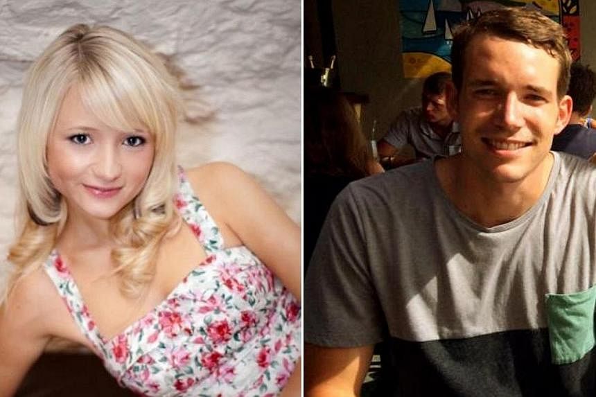 The battered bodies of Hannah Witheridge and David Miller were found on the popular resort island of Koh Tao on Sept 15. Family and friends staged a party funeral marked by bright colours, cheering and applause&nbsp;on Friday to bid farewell to Withe