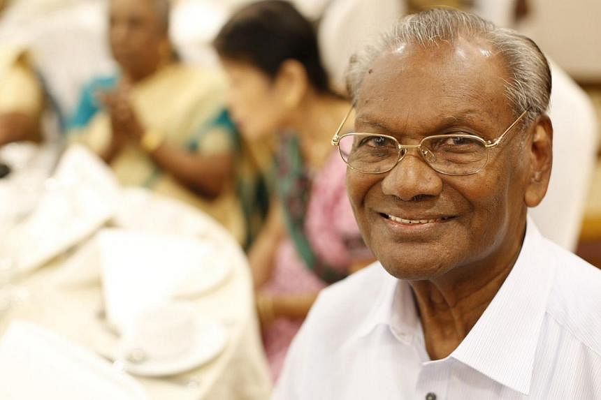 Mr S. Jesudassan, who is behind the Tamil song Munnaeru Vaalibaa, was among the pioneer generation of Tamil teachers honoured yesterday. The 84-year-old retired teacher taught Tamil for 45 years.