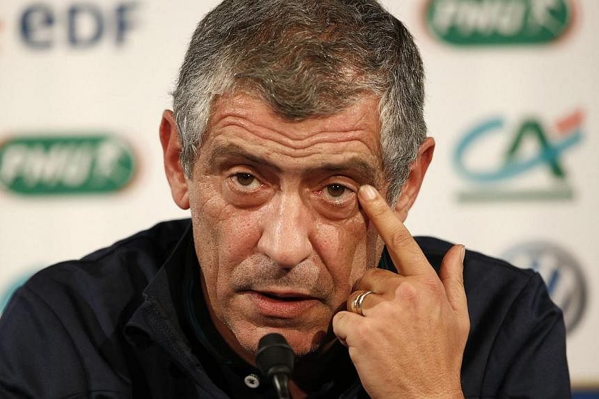 Portugal's new head coach Fernando Santos attends a news conference at the Stade de France stadium in Saint-Denis, near Paris, on Oct 10, 2014.&nbsp;The Court of Arbitration for Sport on Monday allowed former Greece coach Fernando Santos, now in char