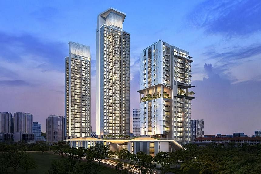 Projects which saw the most sales last month were new launches like 500-unit Highline Residences in Kim Tian Road, which sold 142 units in the month. -- PHOTO: KEPPEL LAND&nbsp;