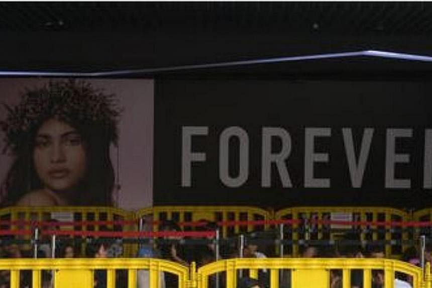 American fashion chain Forever21's outlet at Somerset 313. -- PHOTO: ST FILE&nbsp;