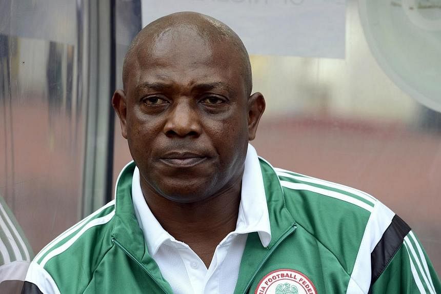 Nigeria on Thursday sacked Stephen Keshi as national football team coach, despite his side's 3-1 home win against Sudan in their 2015 African Nations Cup qualifiers, that kept them in the running to defend their African title. -- PHOTO: AFP