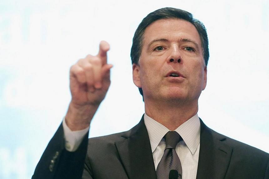US FBI director James Comey (seen here, above, in September) on Thursday made his strongest comments yet about encryption features built into new cellphones by Google and Apple, warning they could hurt law enforcement efforts to crack homicide and ch