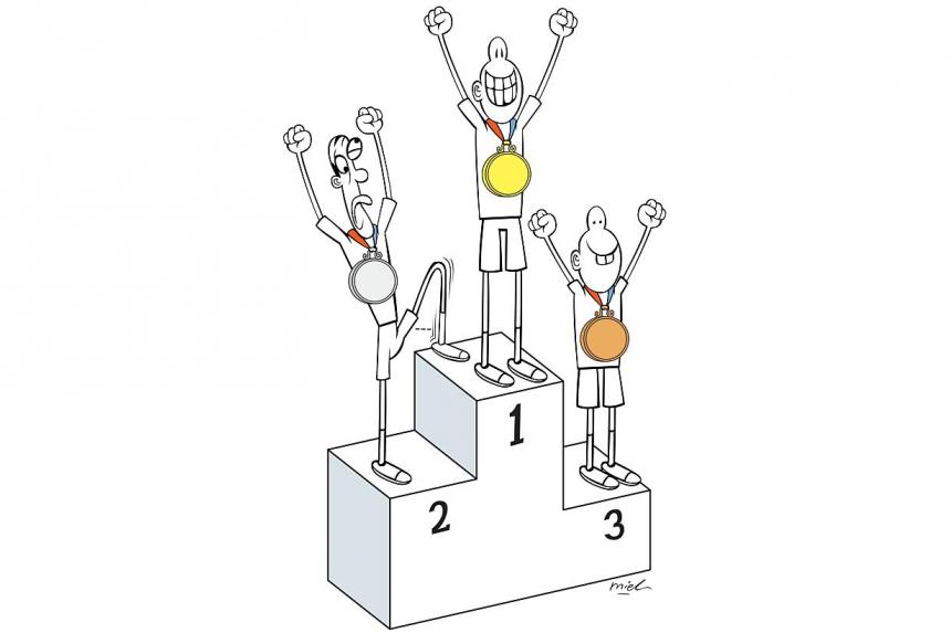 Why bronze medallists are happier than silver winners The Straits Times