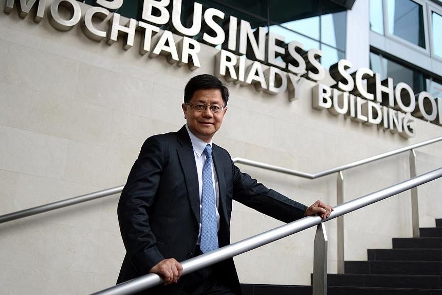 Professor Bernard Yeung, dean of the National University of Singapore's (NUS) Business School. -- PHOTO: ST FILE