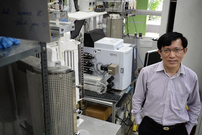 Professor Chan Siew Hwa from NTU's Energy Research Institute. He is one of the grant recipients of the Energy Innovation Research Programme, a $140 million Government initiative aimed at promoting research and development in the energy sector.&nbsp;-