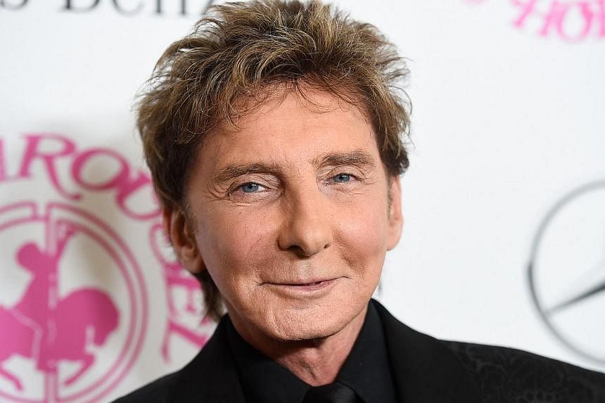 Recording artist Barry Manilow attends the 2014 Carousel of Hope Ball presented by Mercedes-Benz at The Beverly Hilton Hotel in Beverly Hills, California&nbsp;on Oct 11, 2014. -- PHOTO: AFP