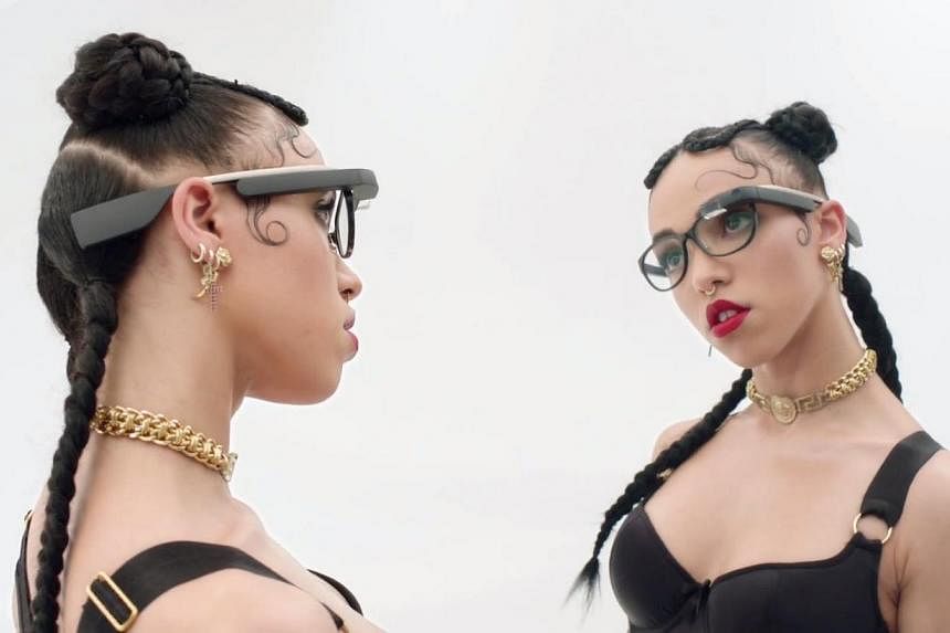 FKA twigs, whose real name is Tahliah Debrett Barnett, has created a concept film for Google Glass. -- SCREENGRAB: YOUTUBE